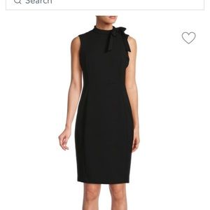Black Calvin Klein midis dress